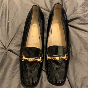 Gucci Womens Vintage patent leather shoes